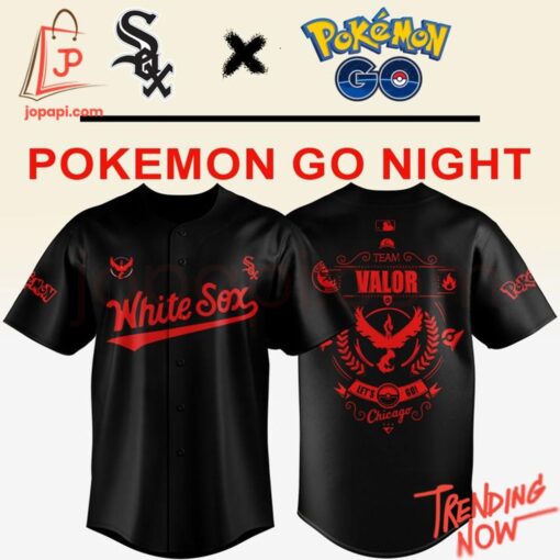 High-quality product with unique design – Chicago White Sox Pokemon Team Custom Jersey