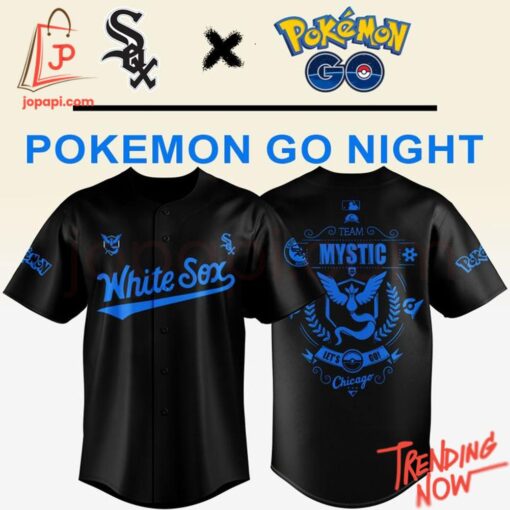 High-quality product with unique design – Chicago White Sox Pokemon Team Custom Jersey
