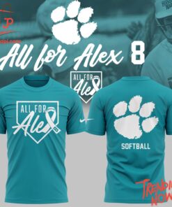 High-quality product with unique design – Clemson Softball All For Alex Shirt