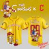 High-quality product with unique design – Cleveland Guardians The Simpsons Baseball Jersey