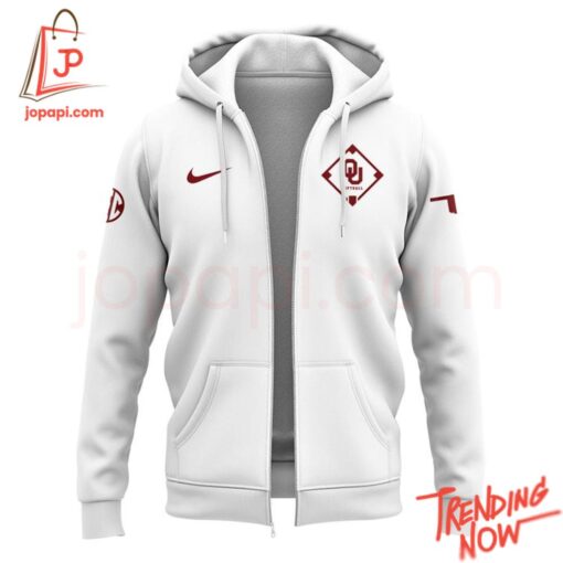 Make every step count with 2 Coach Patty Gasso Oklahoma Sooners Zip Hoodie.