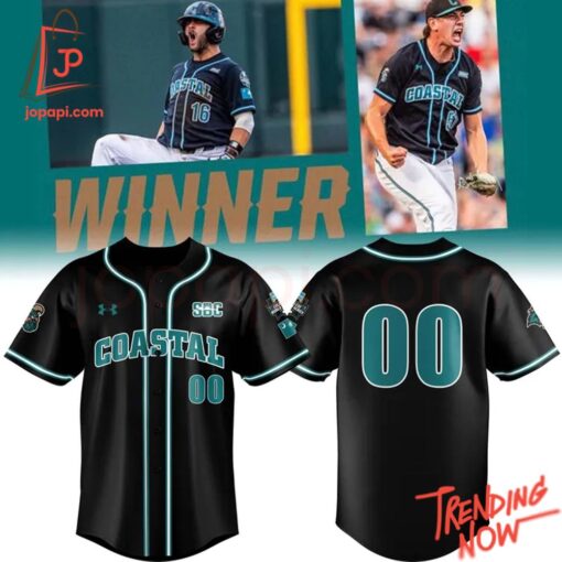 High-quality product with unique design – Coastal Carolina Chanticleers Baseball Jersey