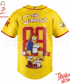 High-quality product with unique design – Colorado Rockies The Simpsons Jersey