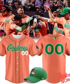 Bold and stylish casual wear – Columbus Clingstones Peach Replica Jersey