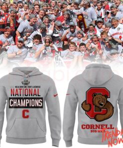 3D graphic Cornell Big Red Lacrosse Ncaa Division I Men S Lacrosse Championship Hoodie 1 Jpg with bold design