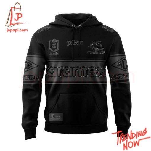 High-quality product with unique design – Cronulla Sharks Back In Black Hoodie
