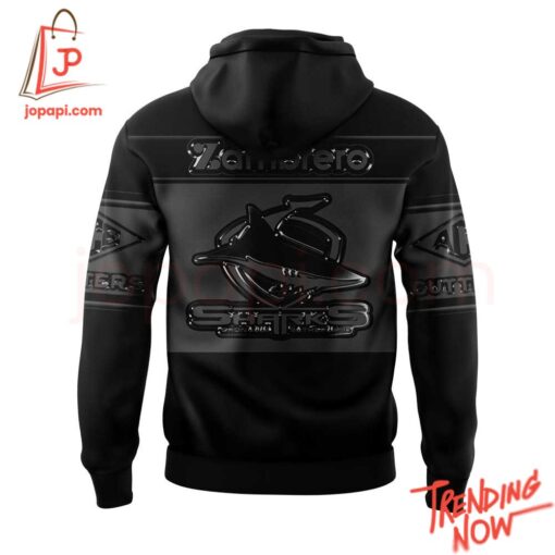 High-quality product with unique design – Cronulla Sharks Back In Black Hoodie