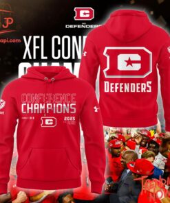 High-quality product with unique design – D C Defenders X Commander In Chief Of The Xfl Conference Hoodie