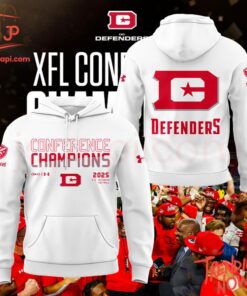High-quality product with unique design – D C Defenders X Commander In Chief Of The Xfl Conference Hoodie