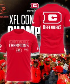 High-quality product with unique design – D C Defenders X Commander In Chief Of The Xfl Conference Shirt