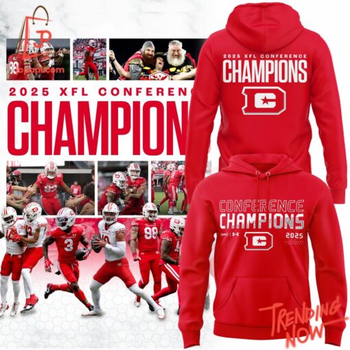 Stylish and comfortable printed clothing – Dc Defenders Xfl Conference Champs Hoodie