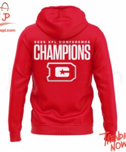Stylish and comfortable printed clothing – Dc Defenders Xfl Conference Champs Hoodie