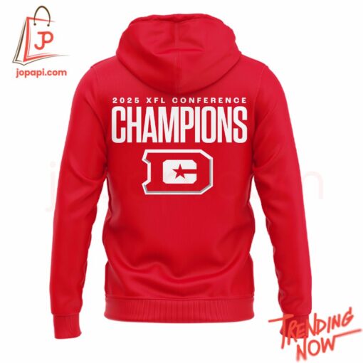 Stylish and comfortable printed clothing – Dc Defenders Xfl Conference Champs Hoodie