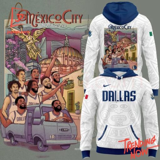 High-quality product with unique design – Dallas Mavericks Mexico City Hoodie