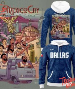 High-quality product with unique design – Dallas Mavericks Mexico City Hoodie