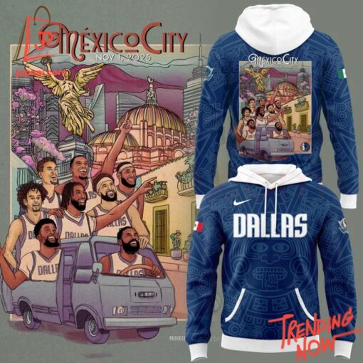 High-quality product with unique design – Dallas Mavericks Mexico City Hoodie