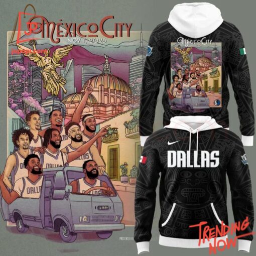 High-quality product with unique design – Dallas Mavericks Mexico City Hoodie