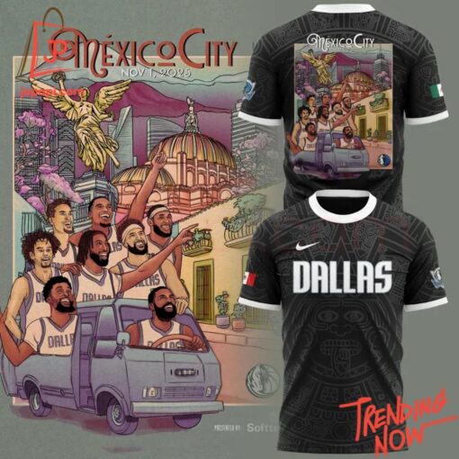 High-quality product with unique design – Dallas Mavericks We Are Ready Mexico City Shirt