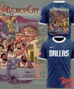 High-quality product with unique design – Dallas Mavericks We Are Ready Mexico City Shirt