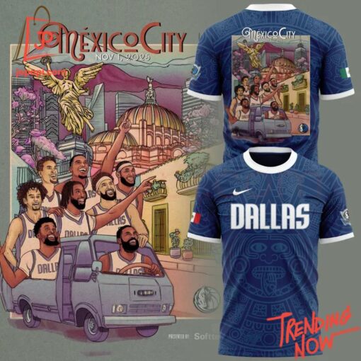High-quality product with unique design – Dallas Mavericks We Are Ready Mexico City Shirt