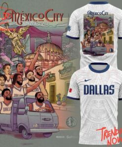 High-quality product with unique design – Dallas Mavericks We Are Ready Mexico City Shirt