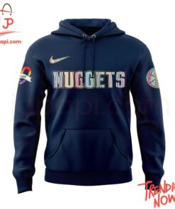 3D graphic 2 Denver Nuggets Lgbtq Pride 2025 Hoodie with bold design