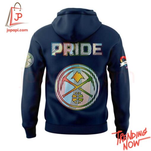 3D graphic 3 Denver Nuggets Lgbtq Pride 2025 Hoodie with bold design