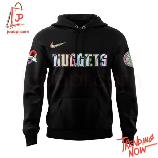 3D graphic 5 Denver Nuggets Lgbtq Pride 2025 Hoodie with bold design