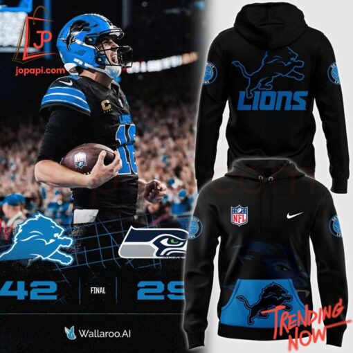High-quality product with unique design – Detroit Lions Alternate Helmet Pullover Hoodie