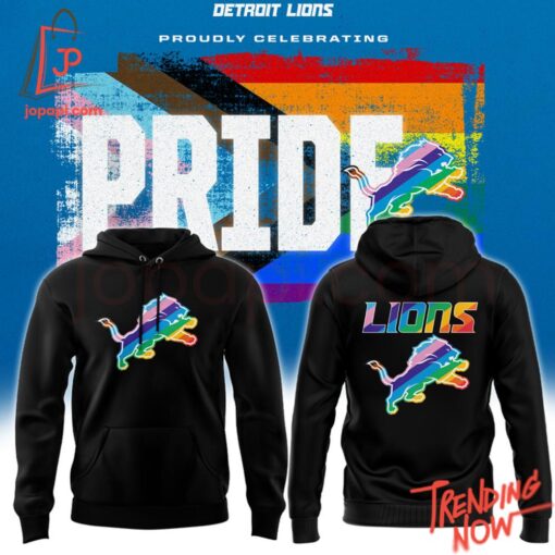 Stylish and comfortable printed clothing – Detroit Lions Pride Month Hoodie