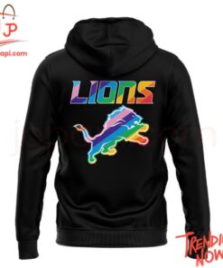 Stylish and comfortable printed clothing – Detroit Lions Pride Month Hoodie