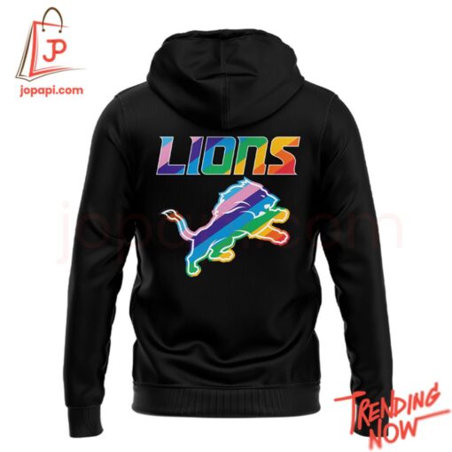 Stylish and comfortable printed clothing – Detroit Lions Pride Month Hoodie
