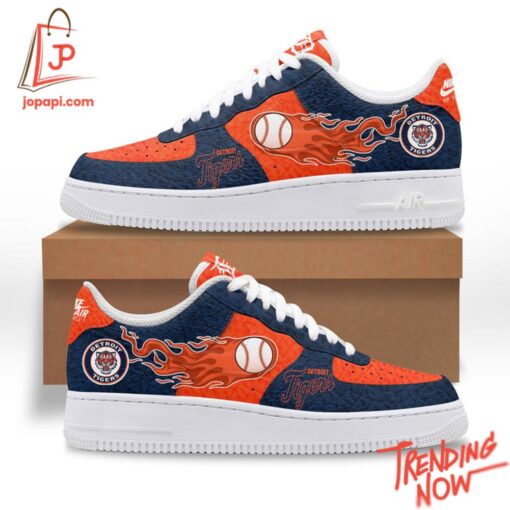 Bold and stylish casual wear – Detroit Tigers Air Force Shoes