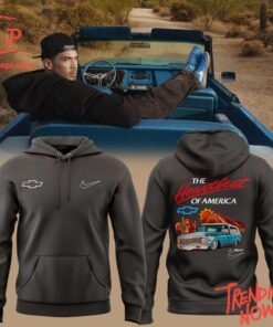 Make every step count with 1 Devin Booker Chevrolet The Heartbeat Of America Hoodie.