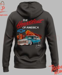 Make every step count with 3 Devin Booker Chevrolet The Heartbeat Of America Hoodie.