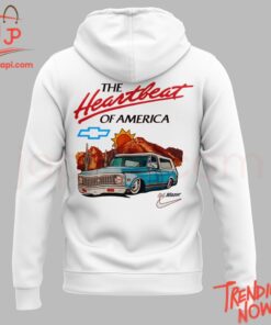 Make every step count with 6 Devin Booker Chevrolet The Heartbeat Of America Hoodie.