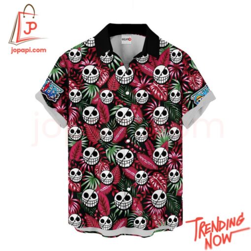 High-quality product with unique design – Donquixote Doflamingo Symbol One Piece Hawaiian Shirt