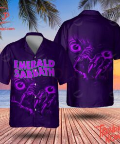 High-quality product with unique design – Emerald Sabbath Hawaiian Shirt