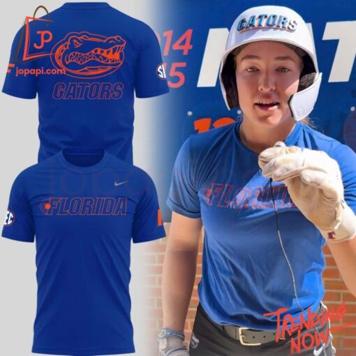 High-quality casual wear featuring custom artwork – Florida Gators Softball Shirt