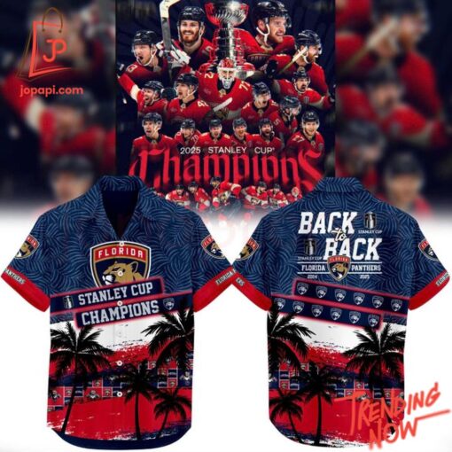 High-quality product with unique design – Florida Panthers Stanley Cup Champs Hawaiian Shirt