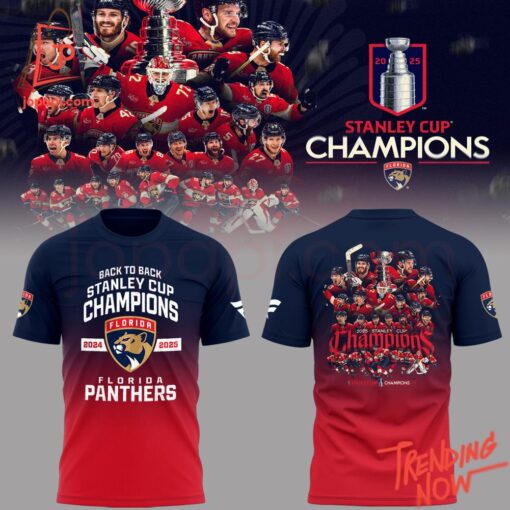 High-quality product with unique design – Florida Panthers Stanley Cup Champs Shirt