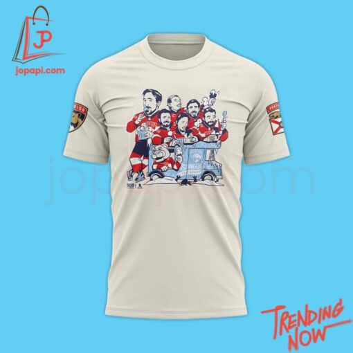 Make every step count with 2 Florida Panthers Ice Cream Scoops Shirt.