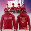 3D graphic 1 Florida State Seminoles 2025 Ncaa Baseball Championship Patch Hoodie with bold design