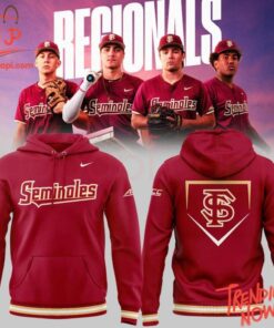 3D graphic 1 Florida State Seminoles 2025 Ncaa Baseball Championship Patch Hoodie with bold design