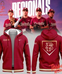 3D graphic 2 Florida State Seminoles 2025 Ncaa Baseball Championship Patch Hoodie with bold design