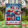 Patriotic 4th of July outfit with American flag print – 1 Flowers Happy 4th Of July Independence Day Flag