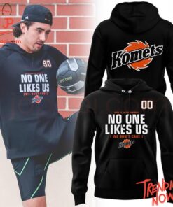 3D graphic 1 Fort Wayne Komets No One Likes Us Shirt with bold design