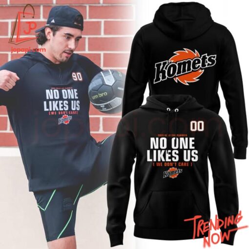 3D graphic 1 Fort Wayne Komets No One Likes Us Shirt with bold design