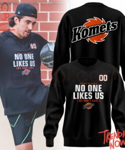 3D graphic Fort Wayne Komets No One Likes Us Shirt 1 Jpg with bold design