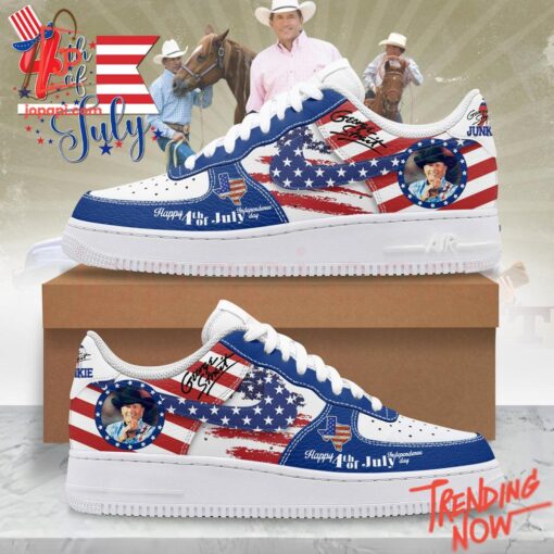 High-quality product with unique design – George Strait Junkie Happy Th Of July Nike Air Force